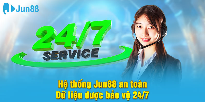 Hệ thống Jun88 an toàn dữ liệu được bảo vệ
